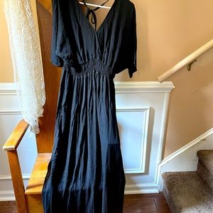 Black Boho Maxi